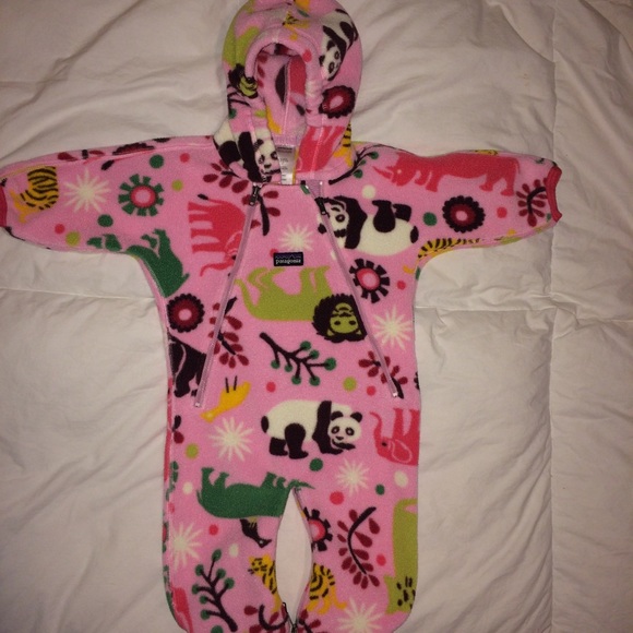 patagonia infant fleece bunting